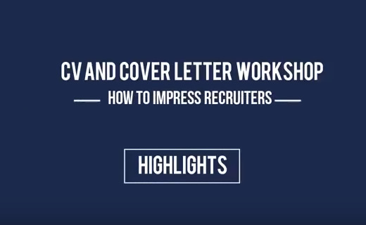 CV Cover letter workshop