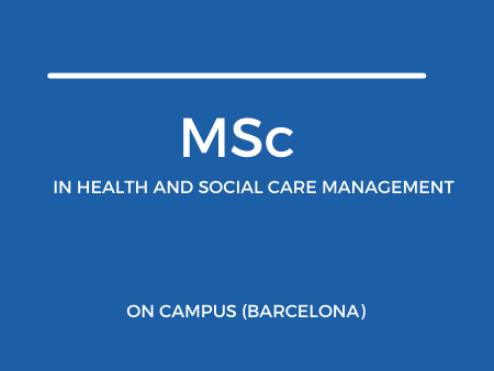 MSc in Health and Social Care Management