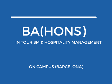 BA (Hons) in Tourism and Hospitality Management