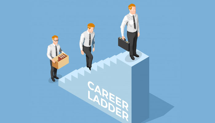 Depiction of Career Ladder | Career Options After MBA