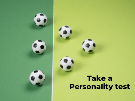 Take a personality test and see what you are best at!