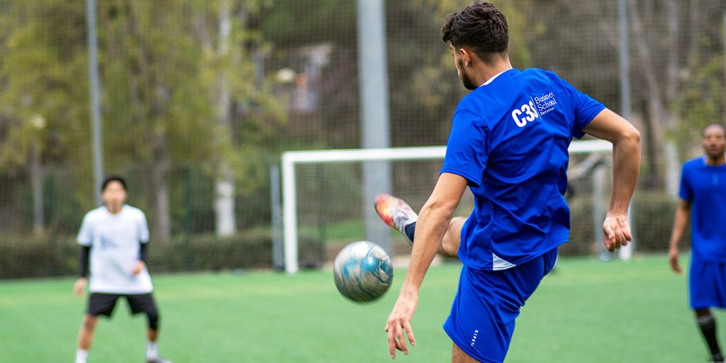 football-match-at-c3s-business-school